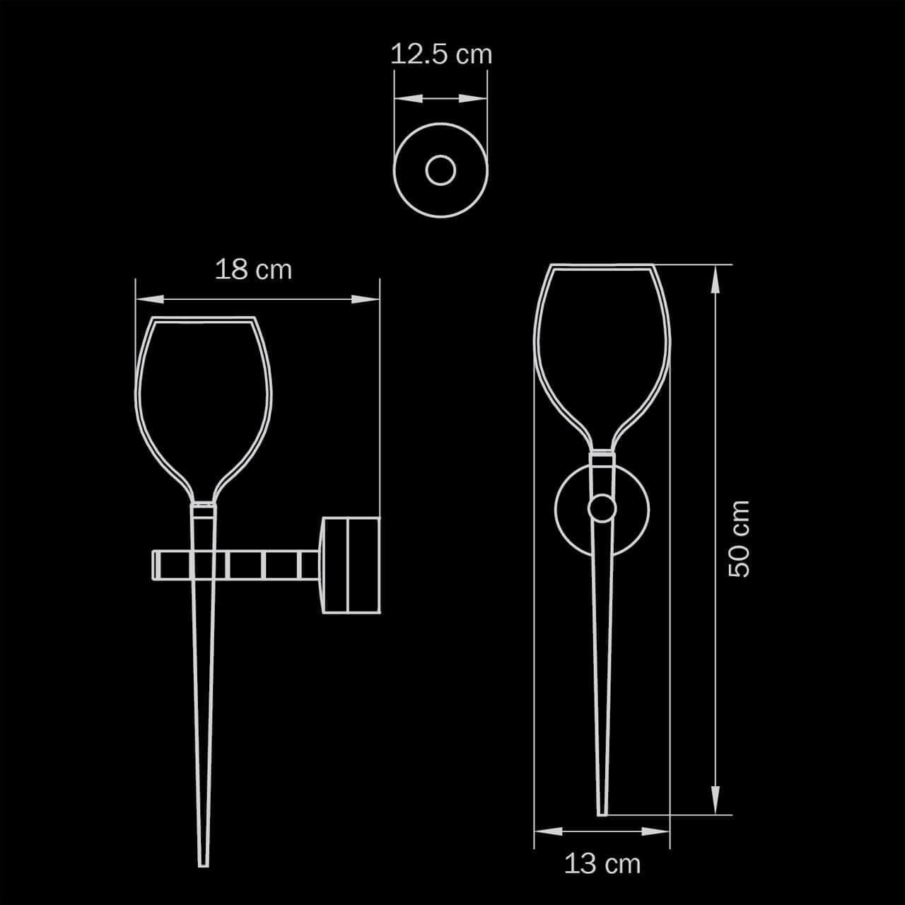 Дополнительная картинка Бра Lightstar Meta Duovo 807610