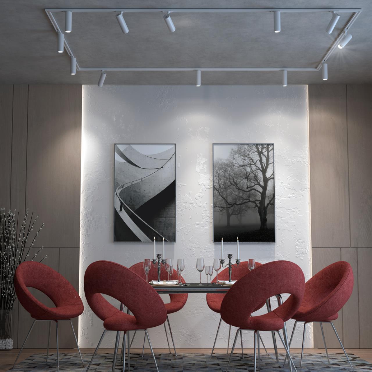 359026 PORT NT23 000 белый Однофазный двухжильный трековый светильник с перекл. цв.температуры,мощности IP20 LED 3000К\4000К\6000К 5W/9W/13W 220V NAIL купить в Алматы svet.kz 359026 PORT NT23 000 белый Однофазный двухжильный трековый светильник с перекл. цв.температуры,мощности IP20 LED 3000К\4000К\6000К 5W/9W/13W 220V NAIL купить в Алматы svet.kz