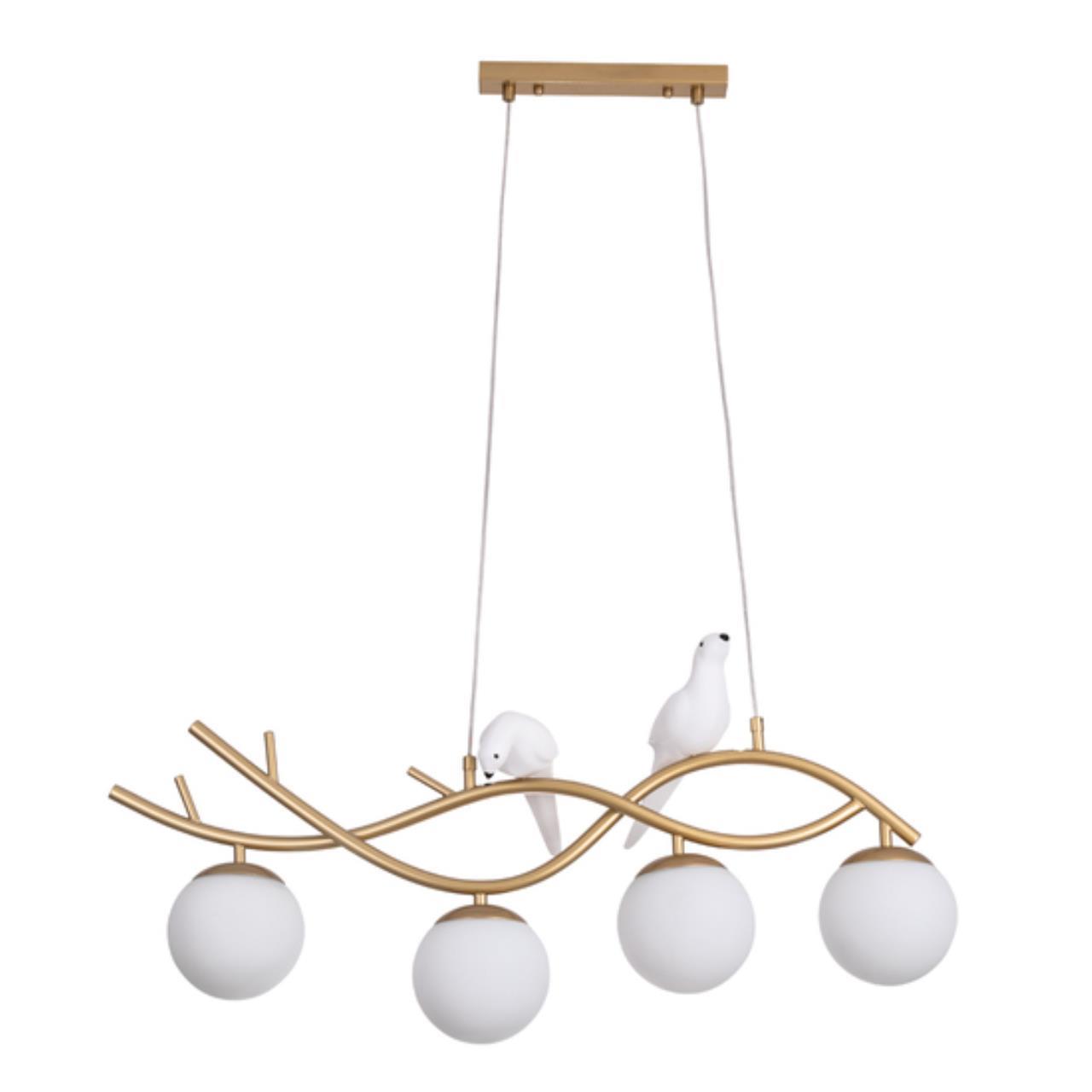 Дополнительная картинка Подвесная люстра Arte Lamp Eltanin A3422SP-4GO