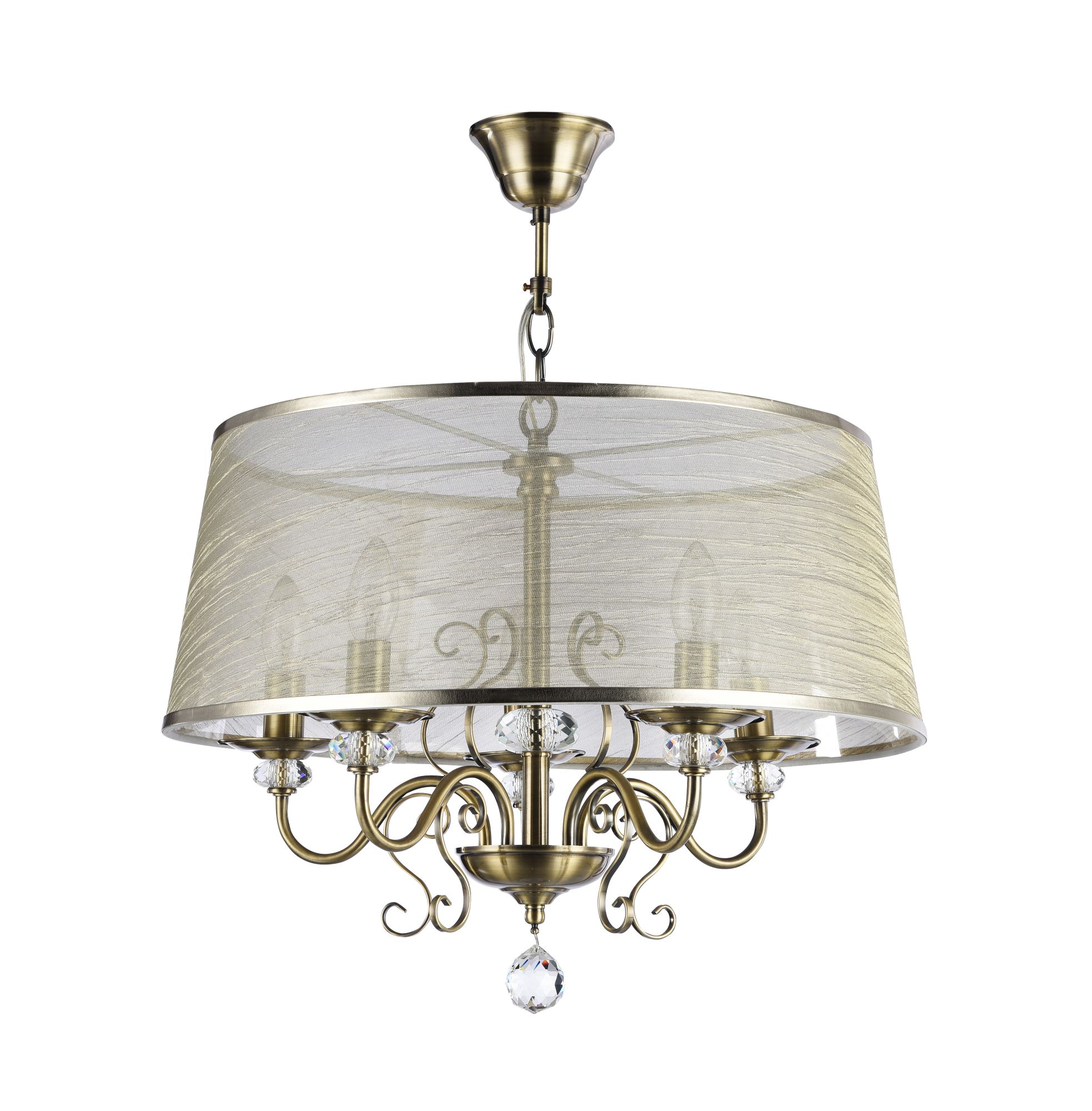 Дополнительная картинка Подвесная люстра Freya Driana FR2405-PL-05C-BZ