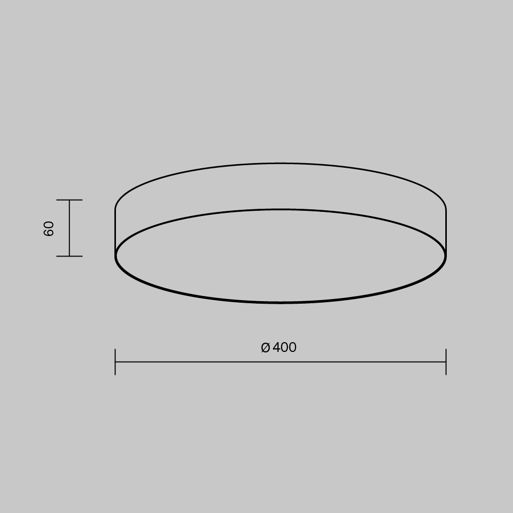 Картинка Потолочный светильник Technical C032CL-45W2.7K-RD-MG