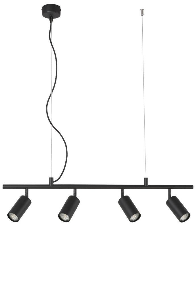 Светильник подвесной Crystal Lux RIVO SP4 L800 BL Crystal Lux 4240/204