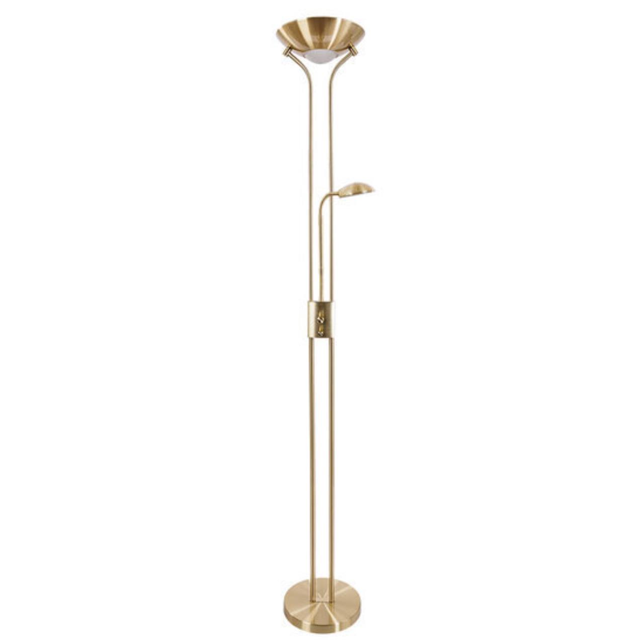 Картинка Торшер Arte Lamp DUETTO A4329PN-2PB