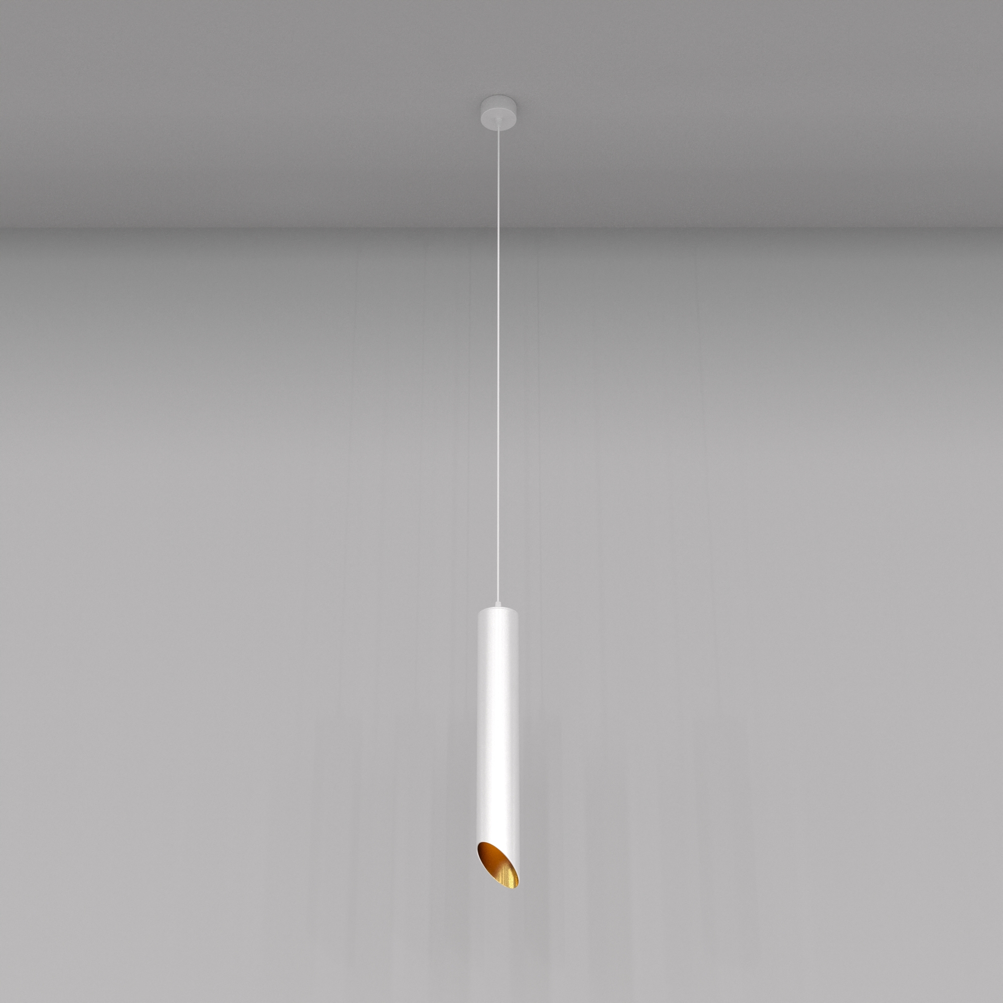 Дополнительная картинка Подвесной светильник Technical P044PL-01-40GU10-W