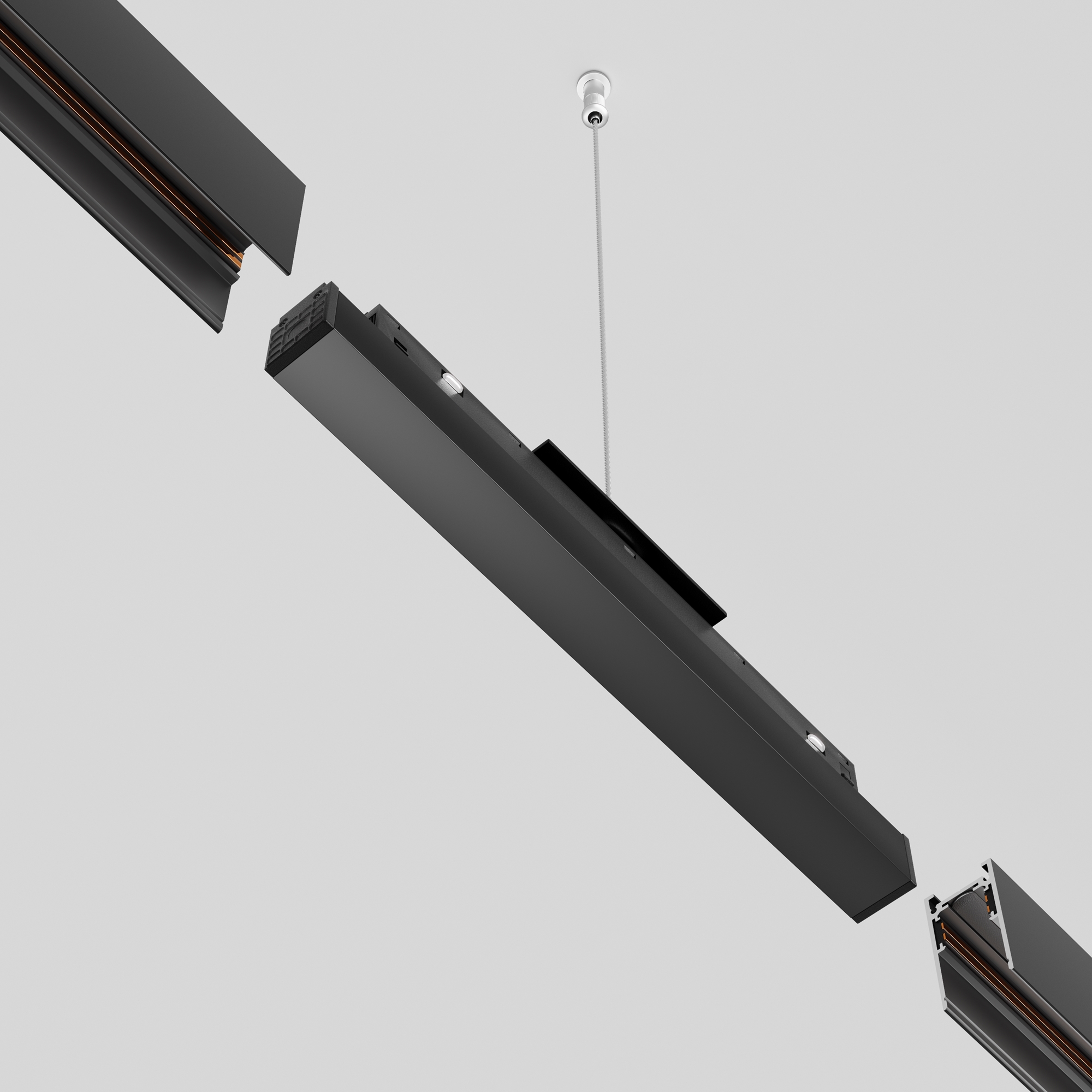Дополнительная картинка Аксессуар для трекового светильника Technical TRX034DR4-100B