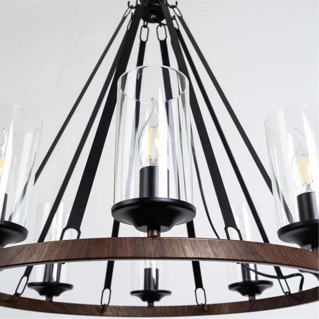 Дополнительная картинка Подвесной светильник Arte Lamp DALIM A7014SP-8BK