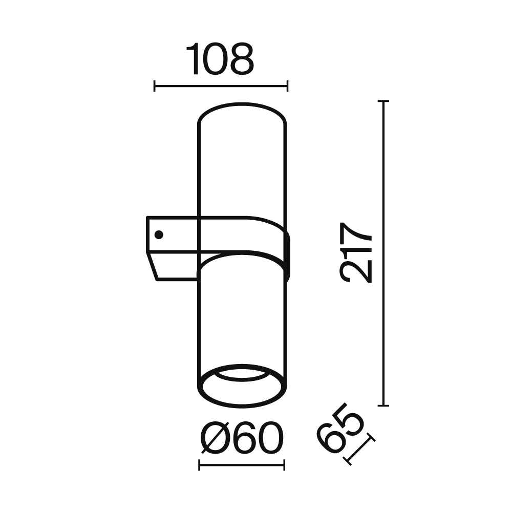 Дополнительная картинка Бра Technical C069WL-02MG