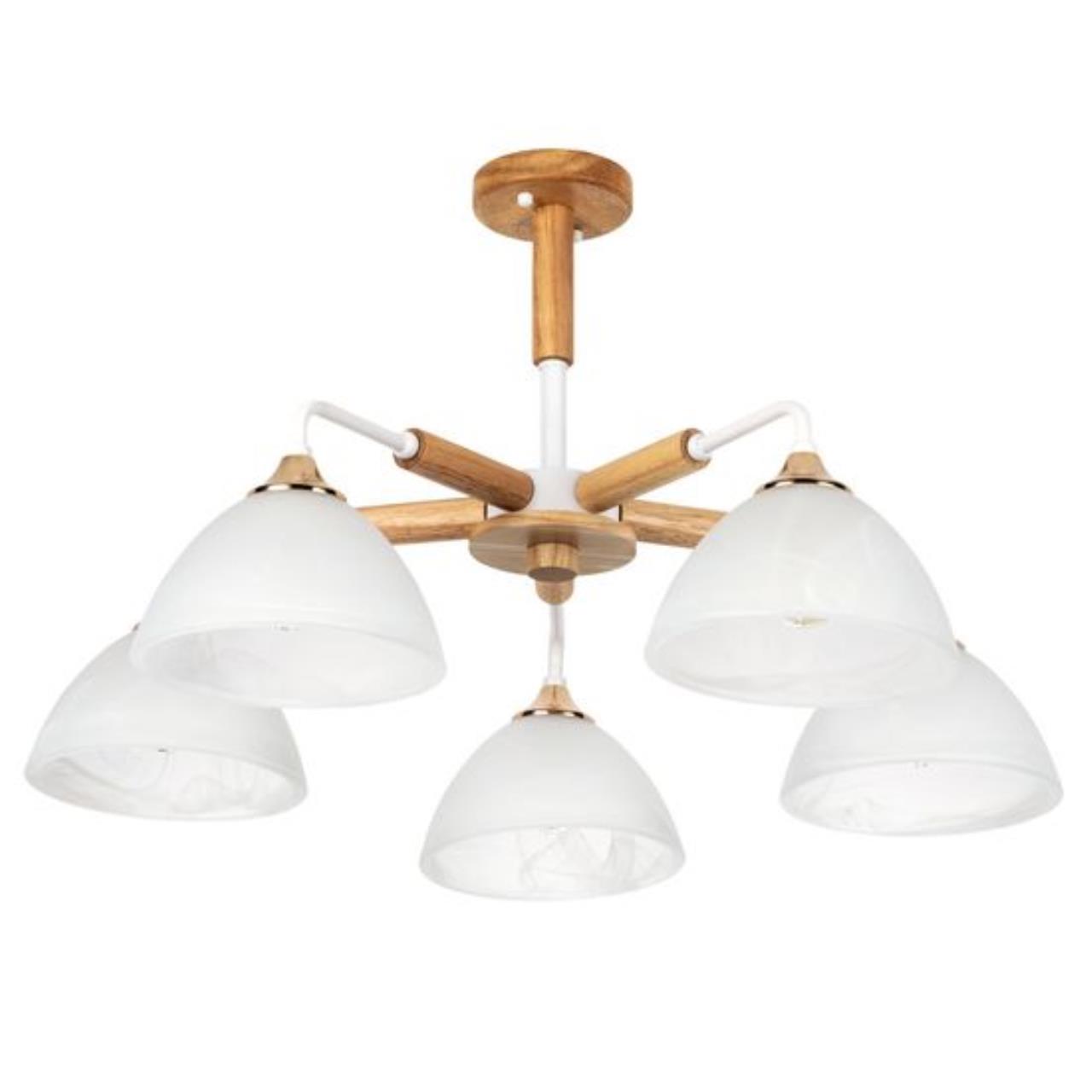 Дополнительная картинка Потолочная люстра Arte Lamp Matthew A5032PL-5BR