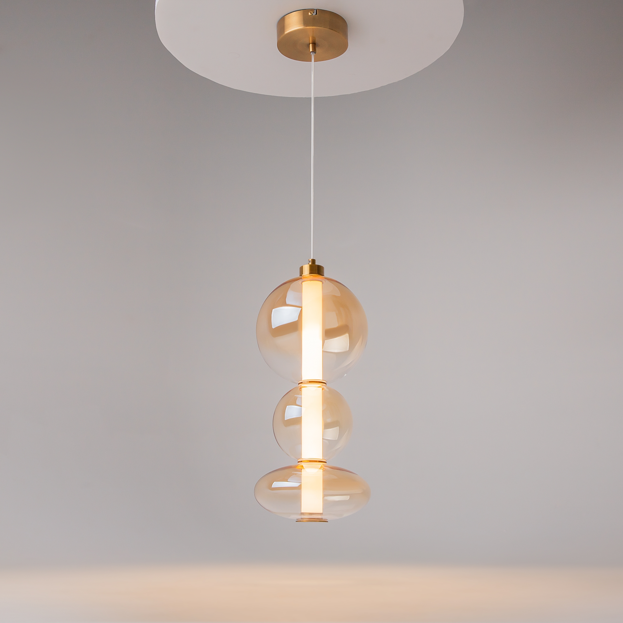 Дополнительная картинка Подвесной светильник Maytoni MOD307PL-L24BS3K