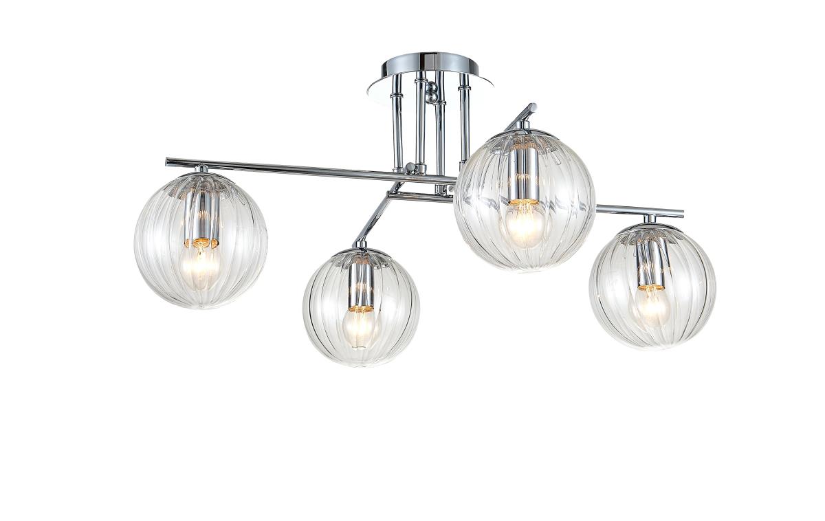 люстры потолочный светильник simple story 1011-4cl, доставка по Казахстану 