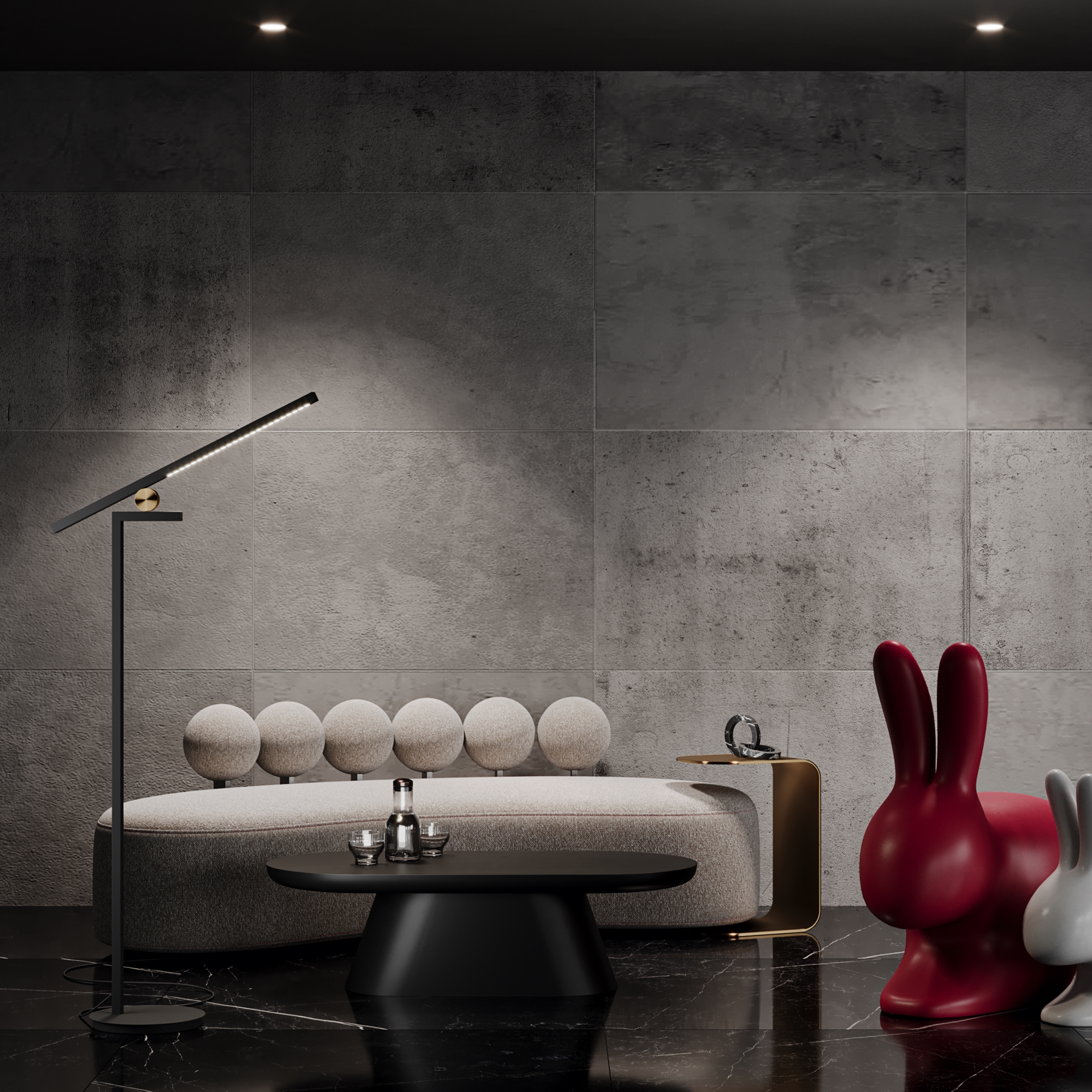 Картинка Напольный светильник (торшер) Maytoni MOD363FL-L14B3K