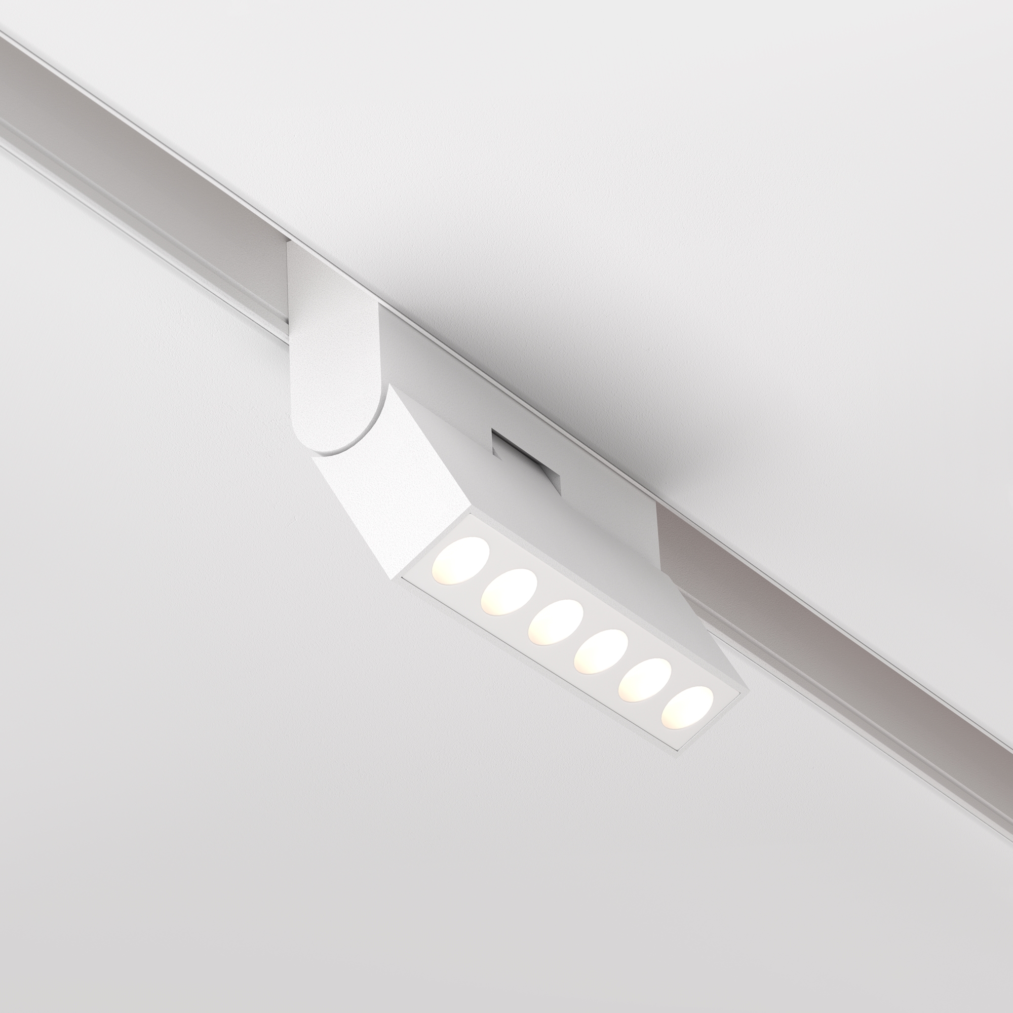 Дополнительная картинка Трековый светильник Technical TR033-2-6W4K-W