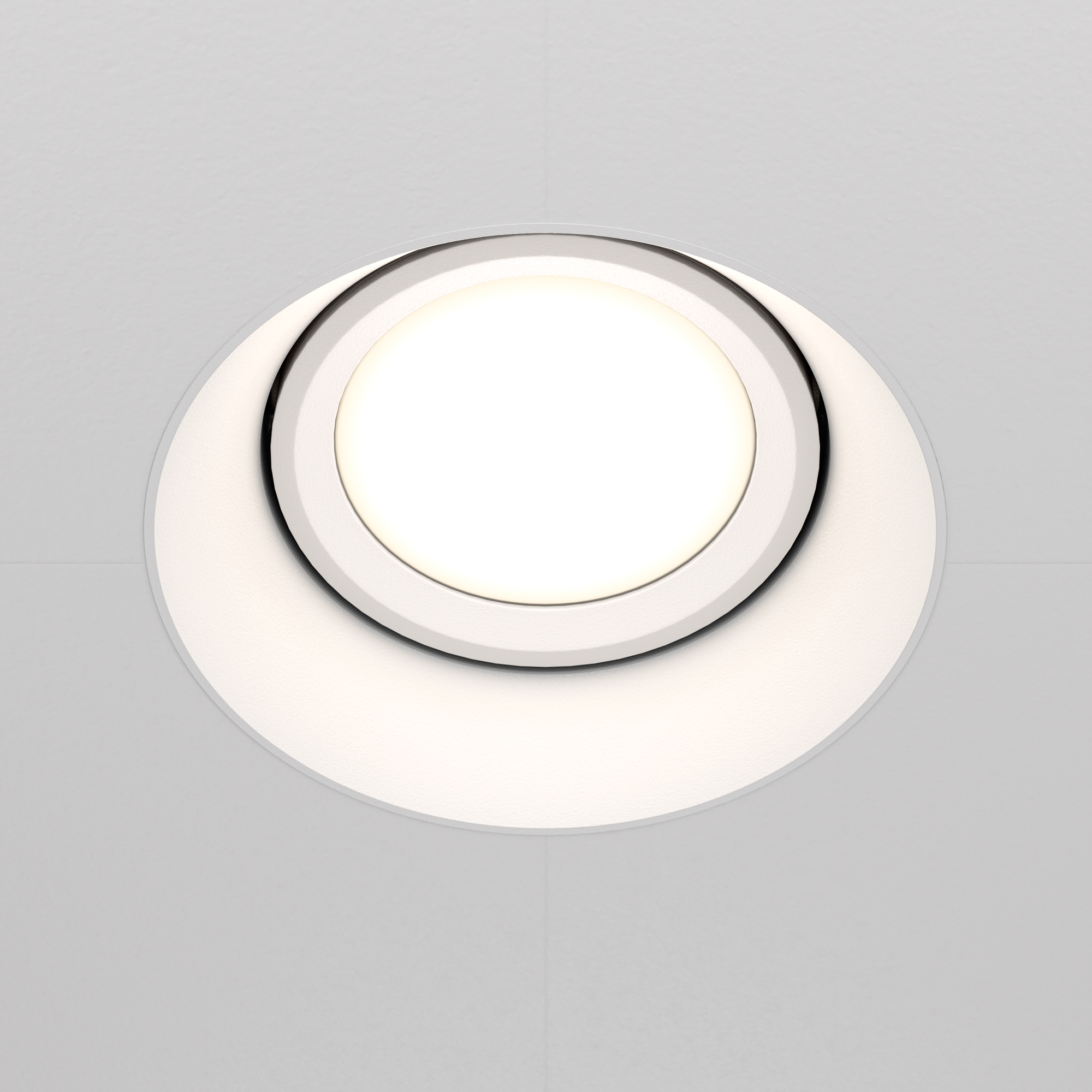 Дополнительная картинка Встраиваемый светильник Technical DL042-01-RD-W