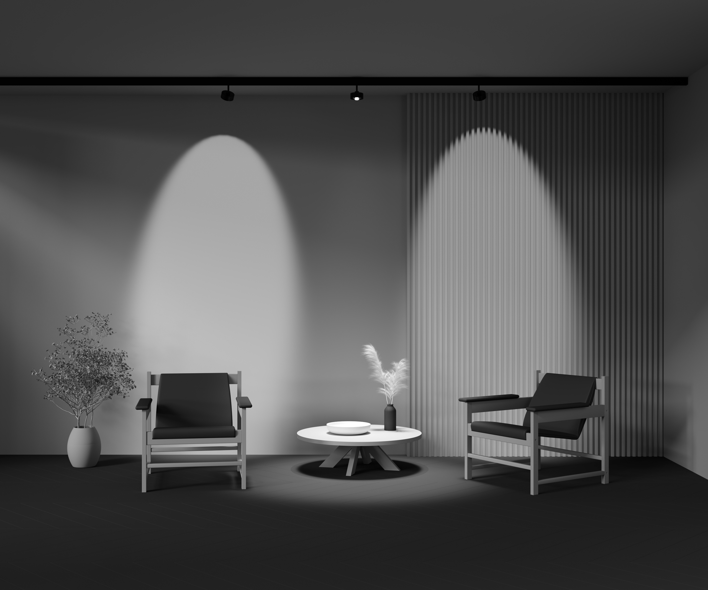 Дополнительная картинка Трековый светильник Technical TR217-2-15W4K-B