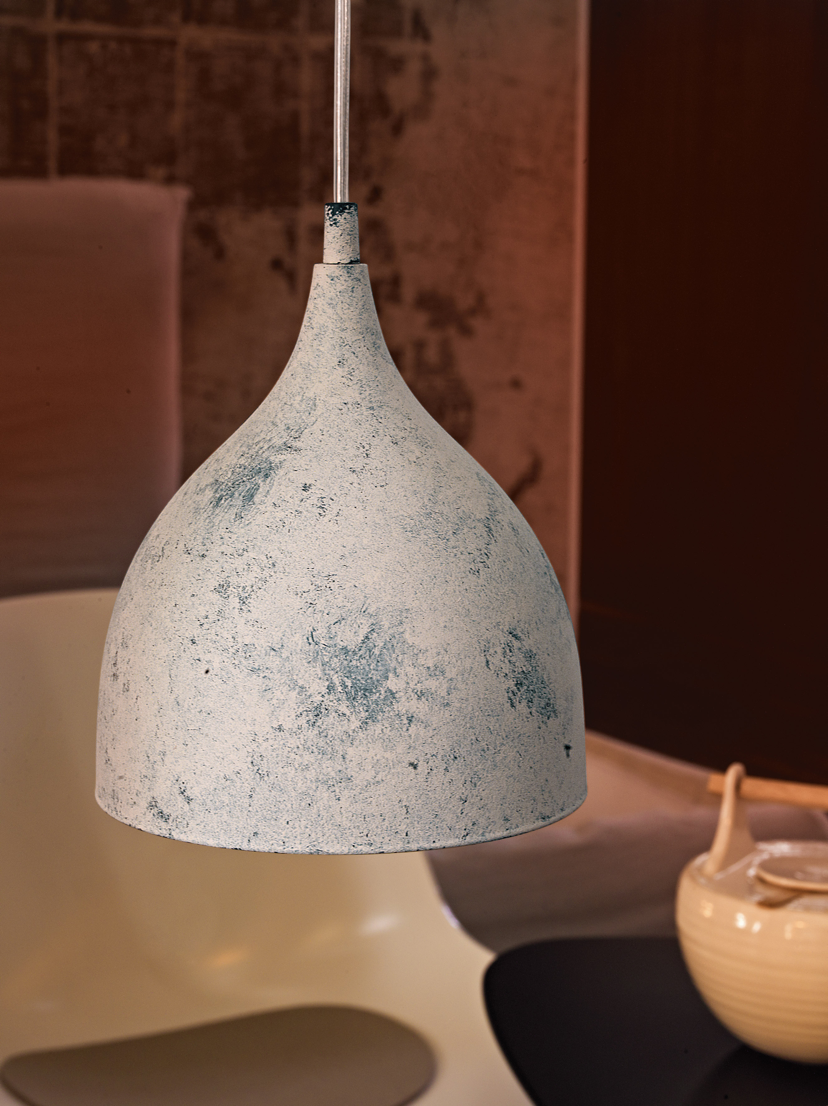 Картинка подвесной светильник HL/1 E27  1*60   weiss gekalkt