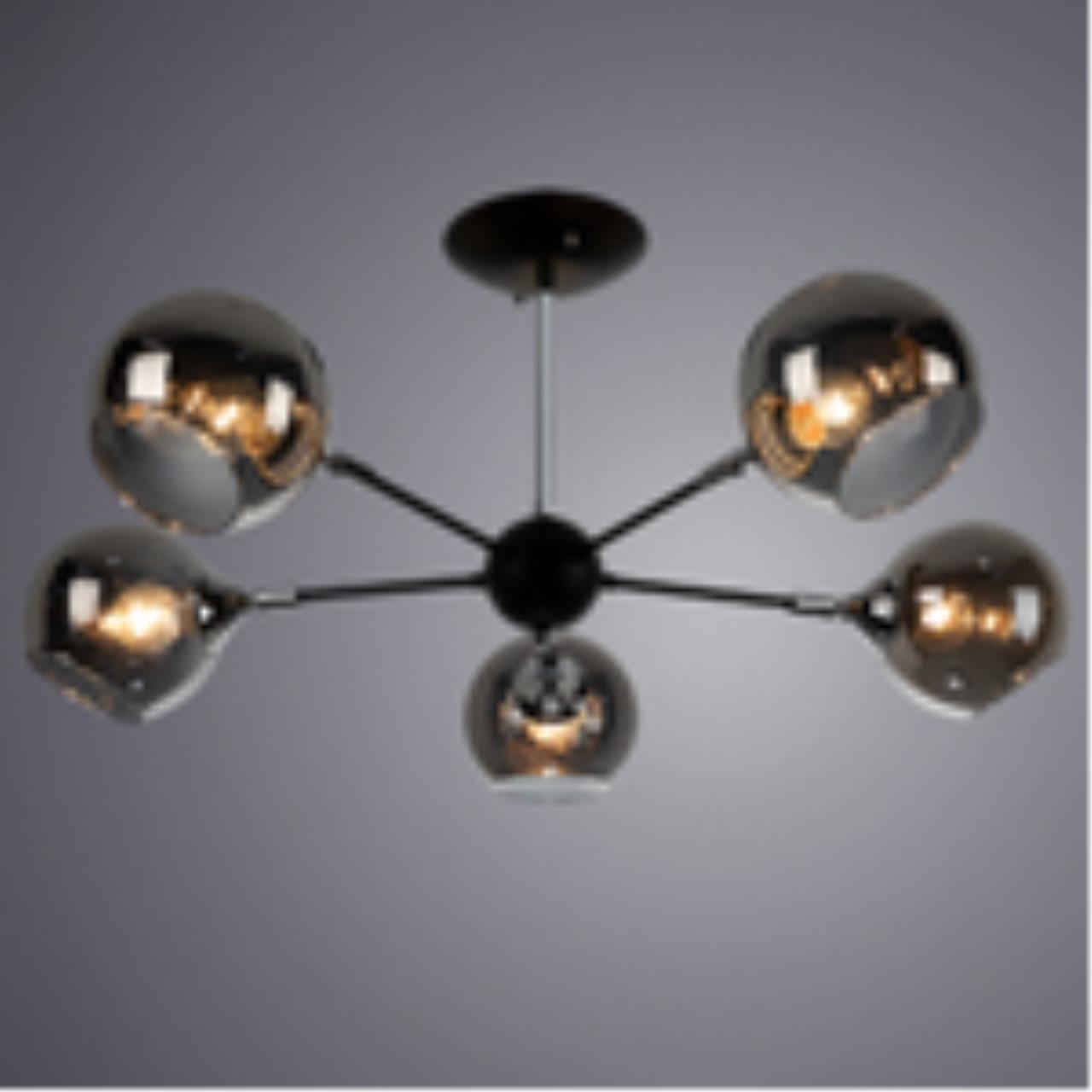 Потолочная люстра Arte Lamp Lagos A2708PL-5BK — фото 6