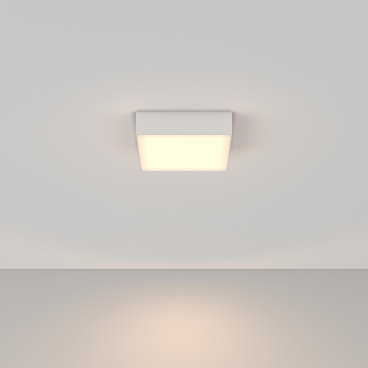 Дополнительная картинка Потолочный светильник Technical C032CL-24W3K-SQ-W