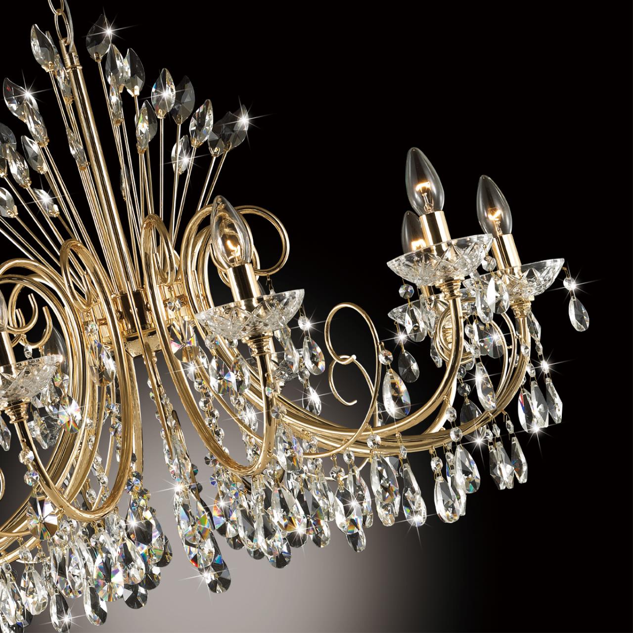 Дополнительная картинка Подвесная люстра Odeon Light Hall Versia 4977/10