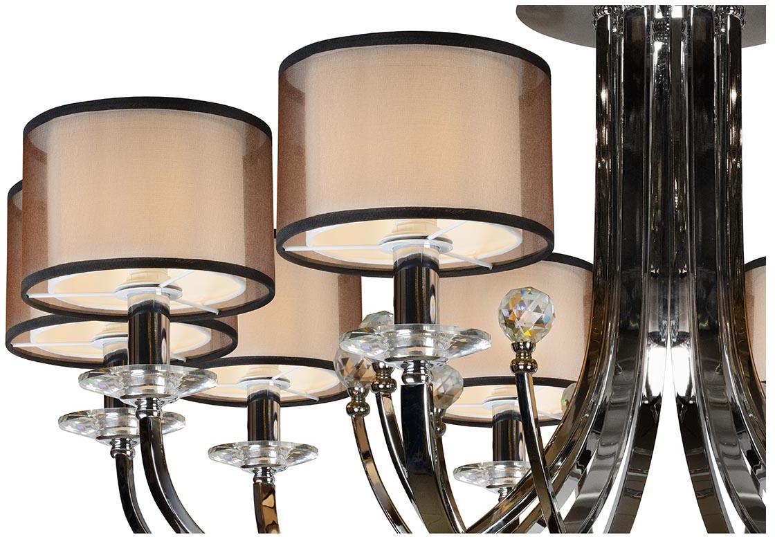 Дополнительная картинка Потолочная люстра iLamp America 88049/10 CR