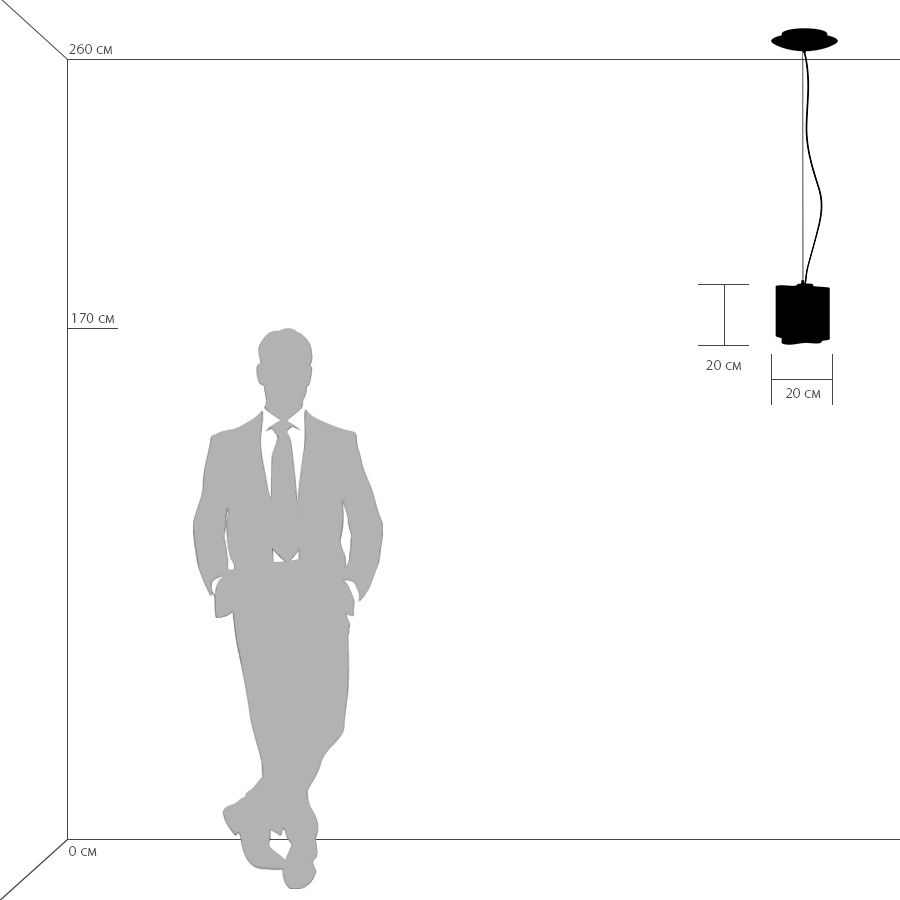 Картинка Подвесной светильник Lightstar Nubi 802110