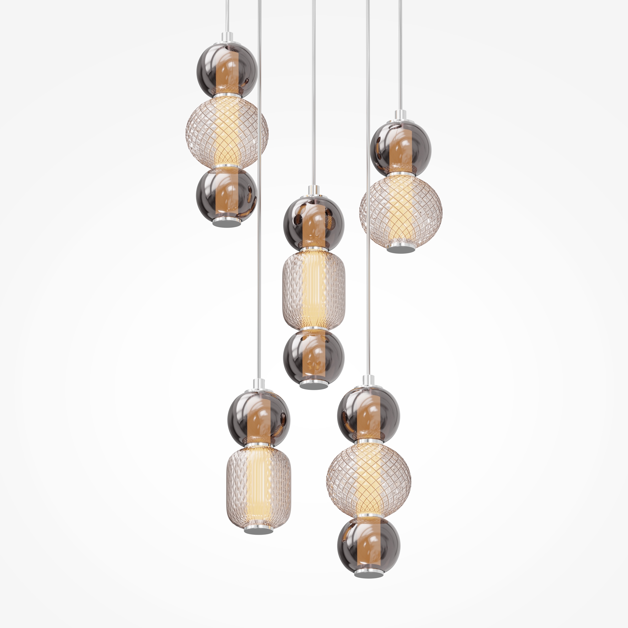 Дополнительная картинка Подвесной светильник Maytoni MOD273PL-L80CH3K