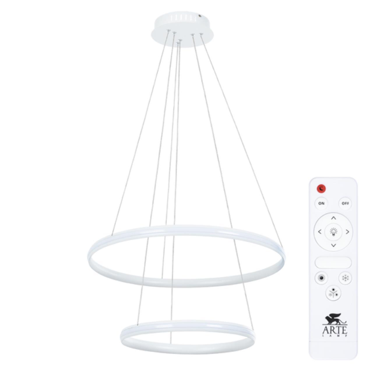 Дополнительная картинка Подвесной светильник Arte Lamp MERIDIANA A2198SP-2WH