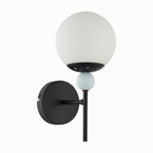 С 1 плафоном на стену 6526/1W MODERNI LN23 черный Бра E14 1*40W 220V SUNDAY, доставка по Казахстану 