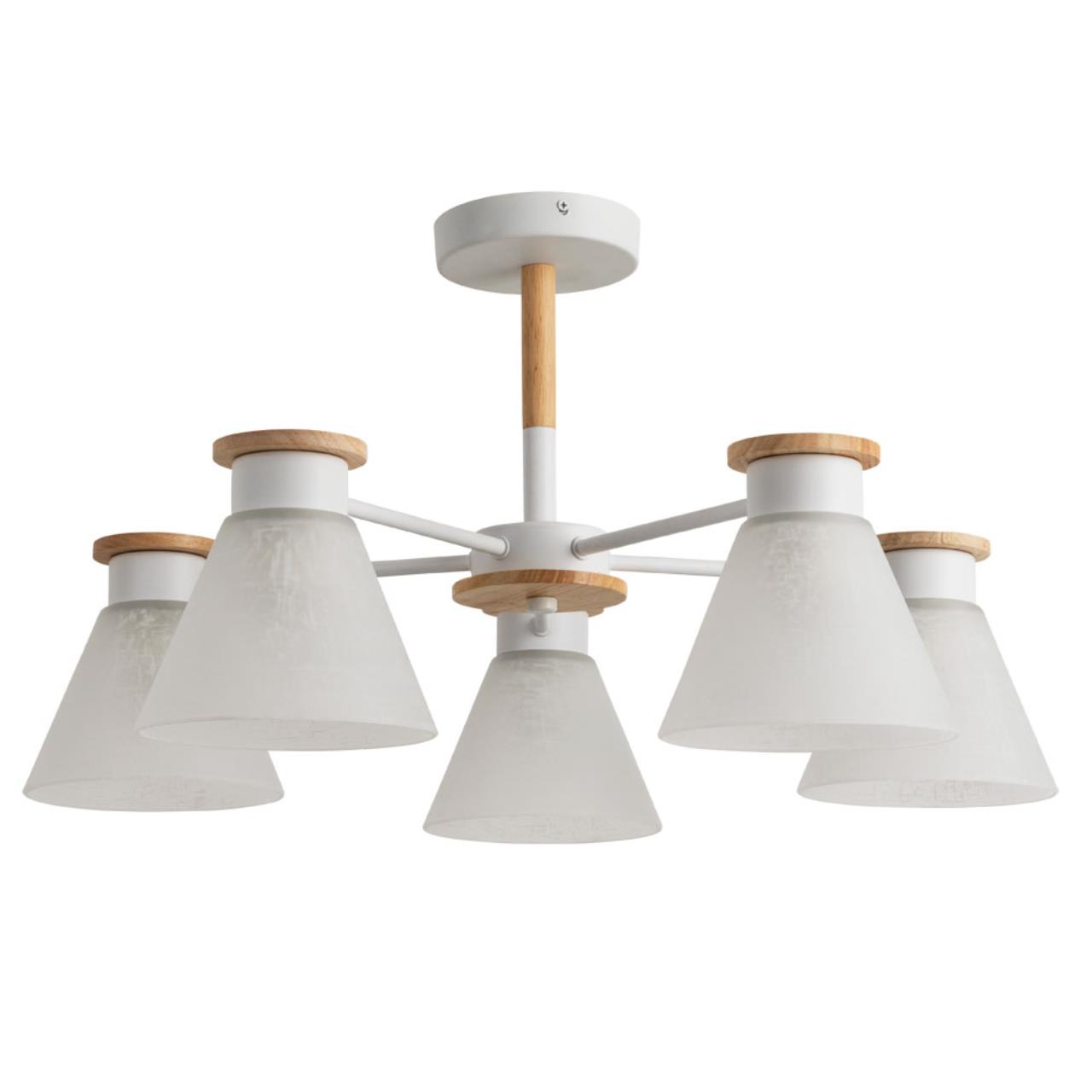 Картинка Потолочная люстра Arte Lamp Tyler A1031PL-5WH