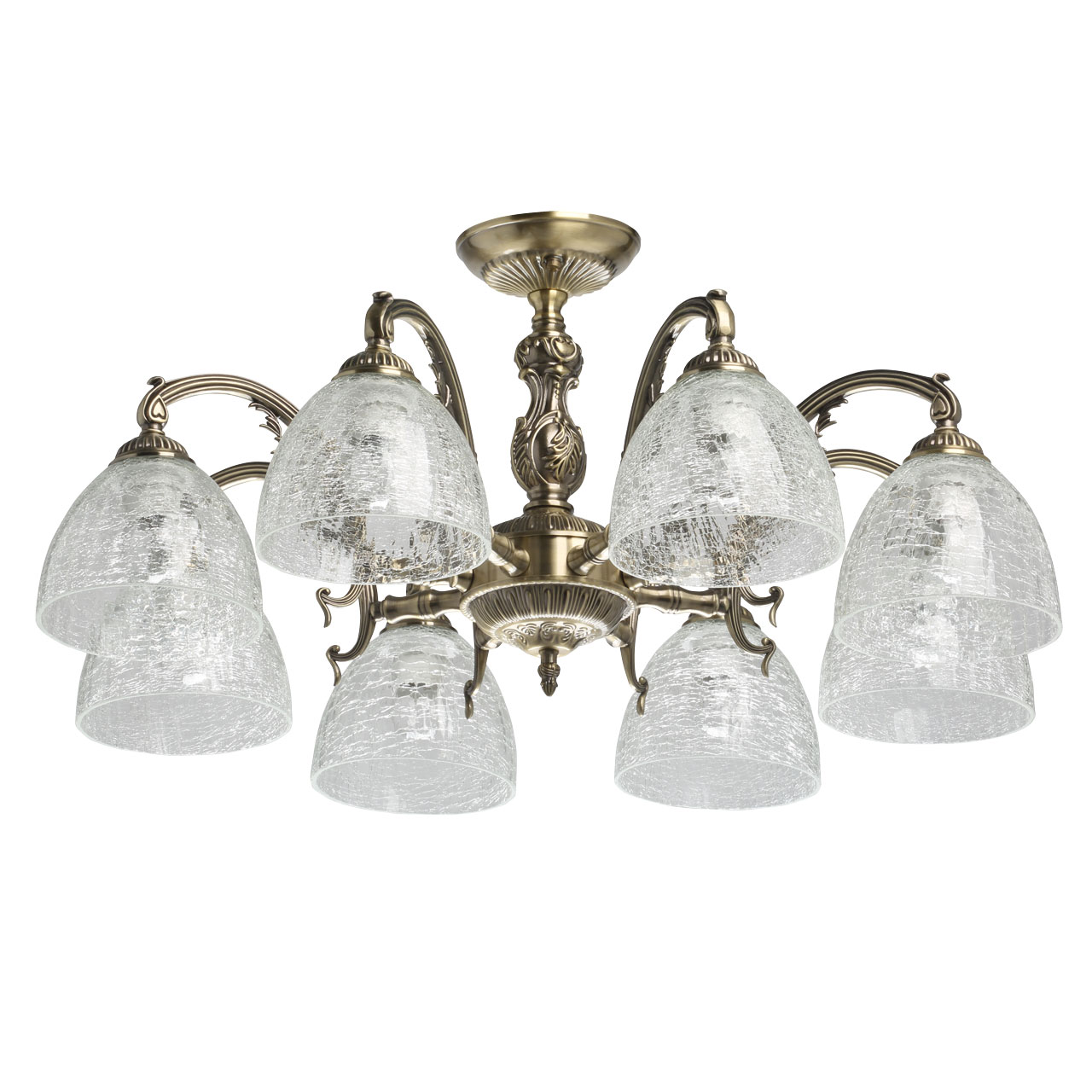 Потолочные 481015308  MW-Light Аманда 8*40W E27 220 V люстра, доставка по Казахстану 