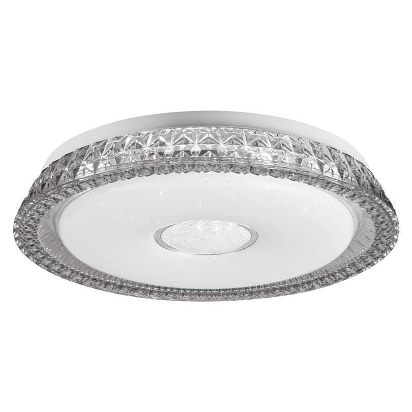 люстры светильник lumin'arte led astra 72w rgb app димм. димм. 3000-6000k max 5400lm пульт ду  звездного неба  и  тысяча кристаллов  по канту 80x450mm ip20 ,, доставка по Казахстану 