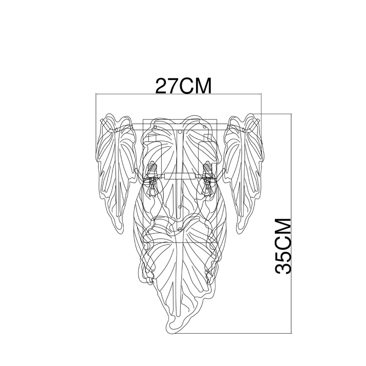 Дополнительная картинка Настенный светильник Arte Lamp LILLY A4070AP-2GO