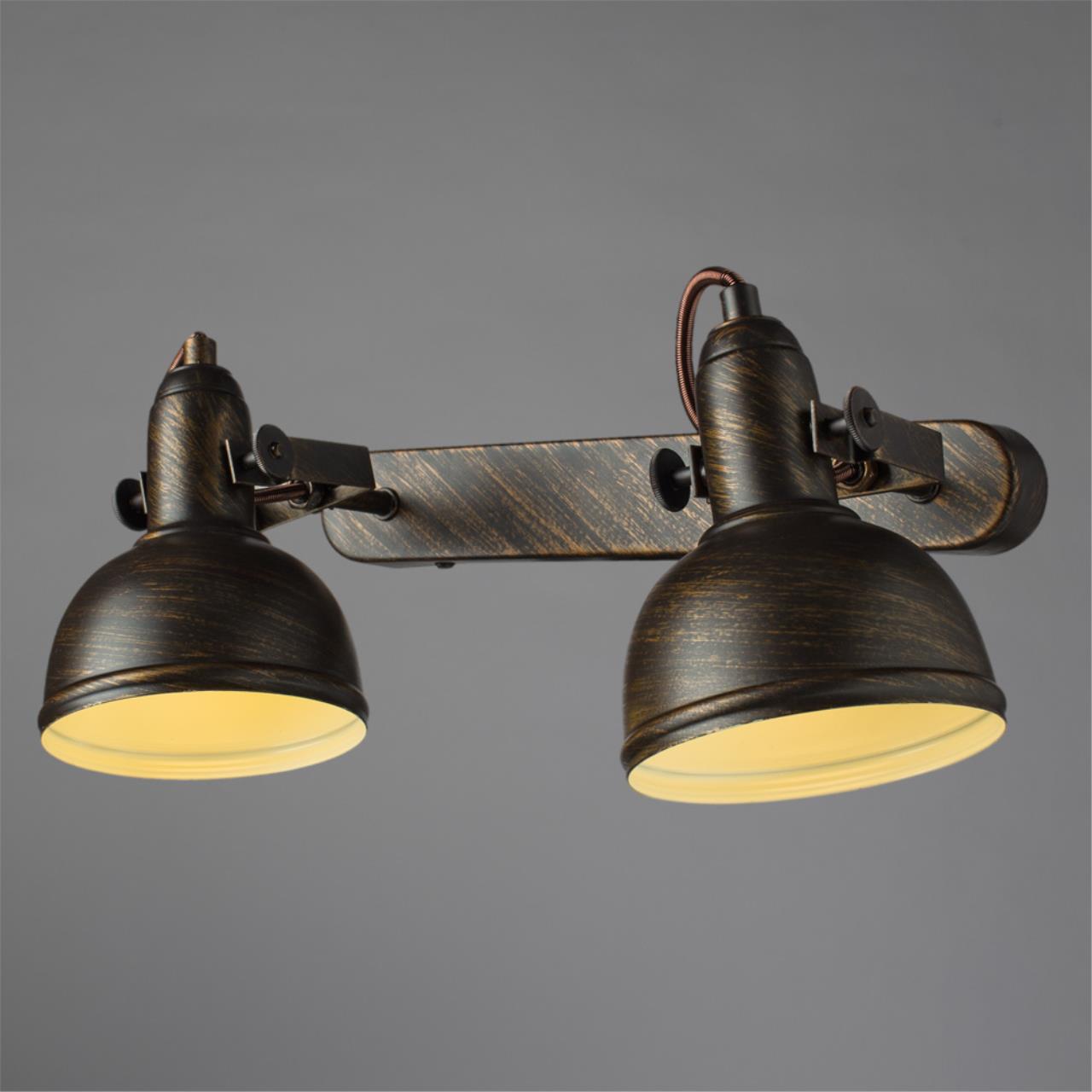 Дополнительная картинка Настенный светильник Arte Lamp Martin A5213AP-2BR
