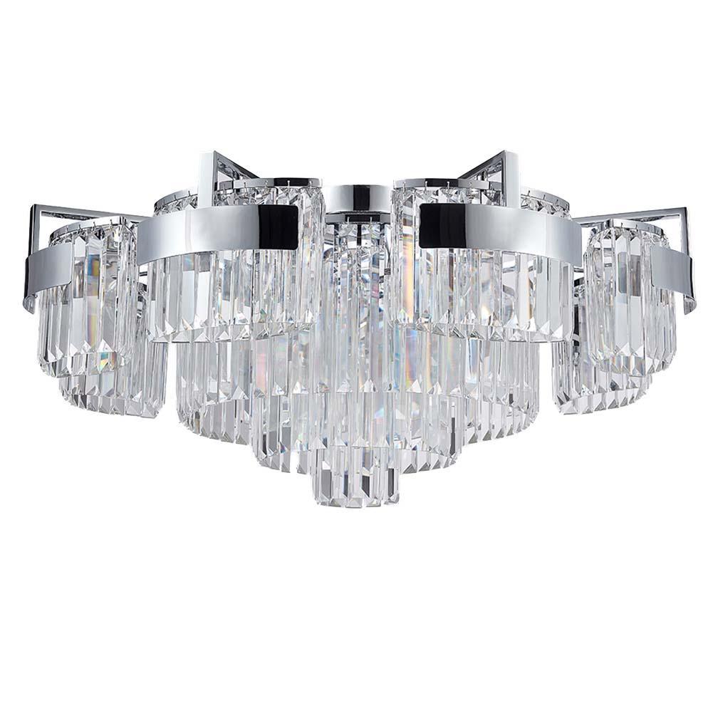 Потолочные Потолочная люстра Newport 4356+6/PL Chrome М0062731, доставка по Казахстану 