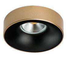 L01002723 Светильник LEVIGO  MR16/HP16 ЧЕРНЫЙ МАТОВЫЙ/ЗОЛОТО (010027+510023) купить в Алматы svet.kz
