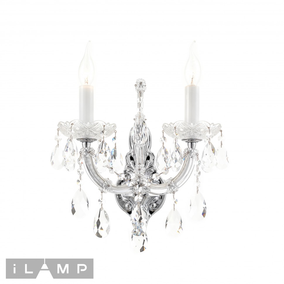 Бра iLamp Diamond W6071-2 CR+CL