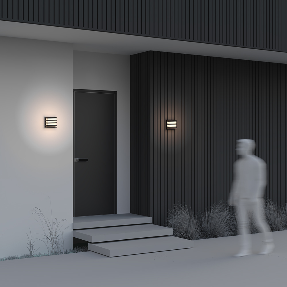 Дополнительная картинка Настенный светильник (бра) Outdoor O020WL-L10B3K