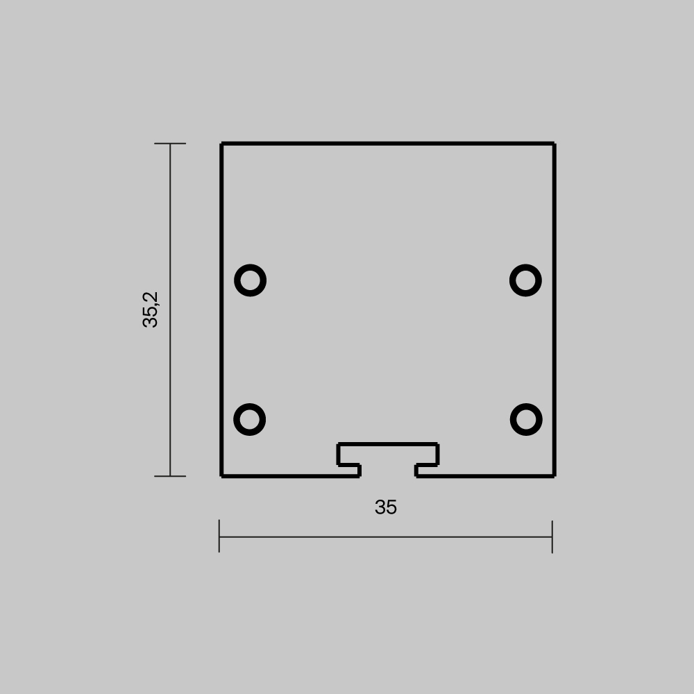 Картинка Комплектующие для профиля Led Strip 642038