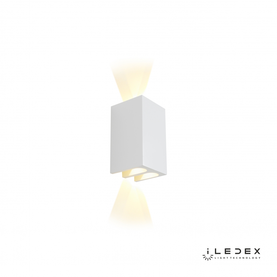 Настенный светодиодный светильник iLedex Double ZD8160-12W WH — фото 4