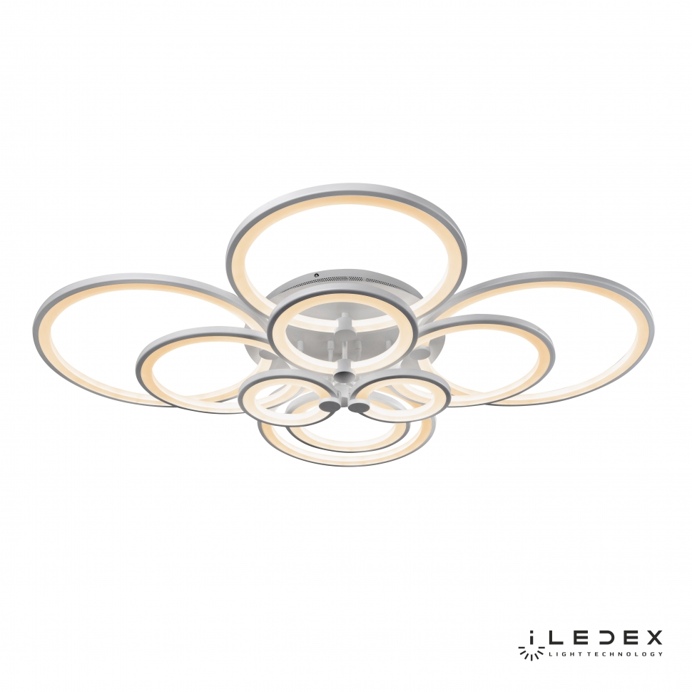 Картинка Потолочная люстра iLedex Ring A001/10 Белый