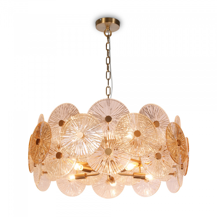 подвесной светильник maytoni mod007pl-10g, доставка по Казахстану 