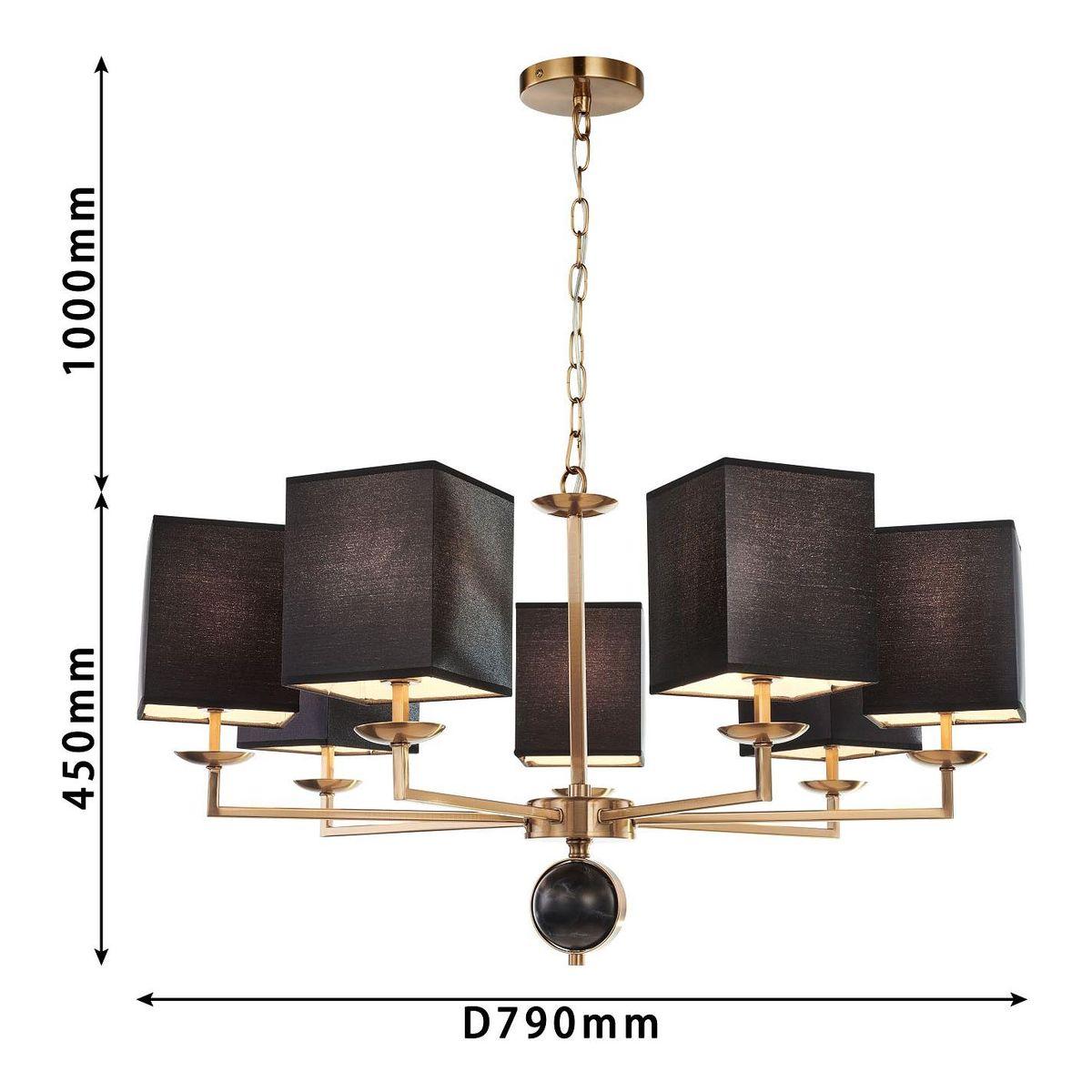 Картинка Подвесная люстра Favourite Diva 2822-7P