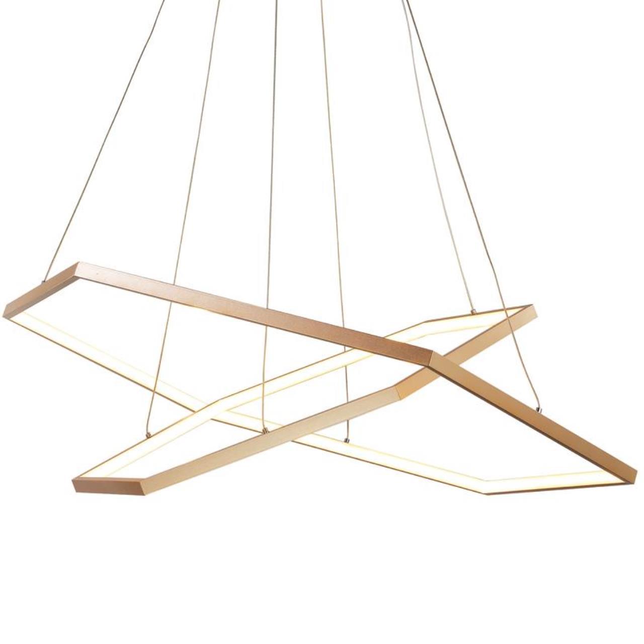 Картинка Подвесной светодиодный светильник Favourite Hexagon 2103-14P