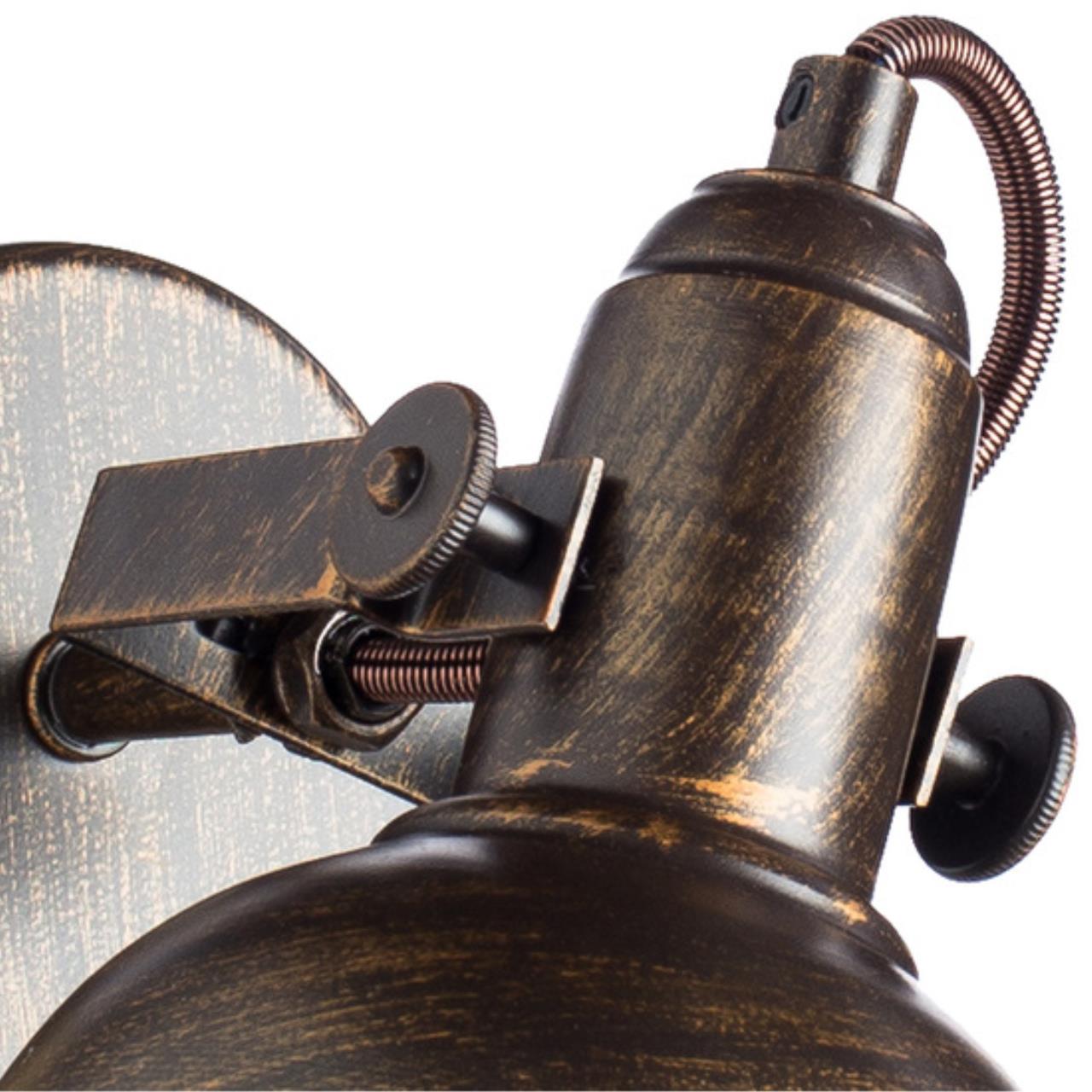 Картинка Настенный светильник Arte Lamp Martin A5213AP-1BR