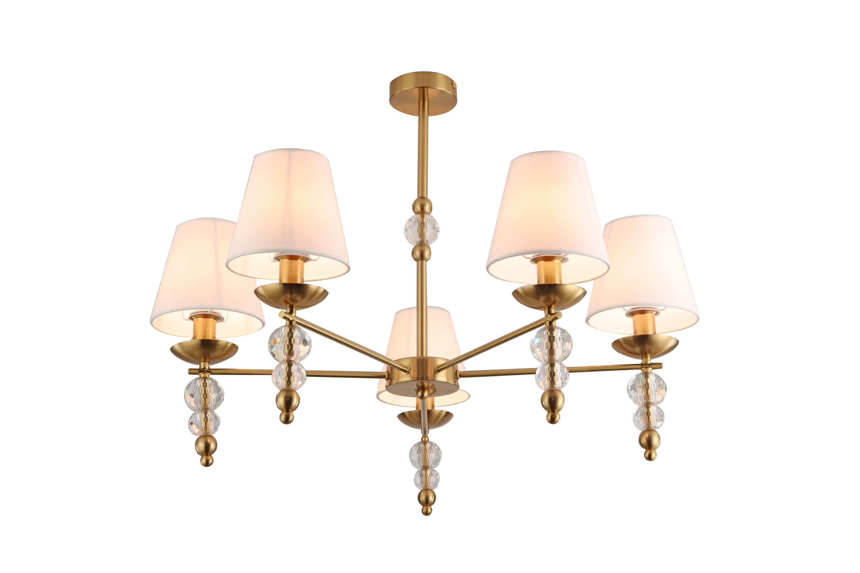 Картинка Потолочная люстра Freya Crystal FR1009CL-05BS