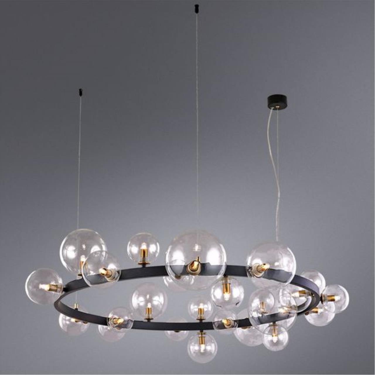 Картинка Подвесной светильник Arte Lamp Vincent A7790SP-24BK
