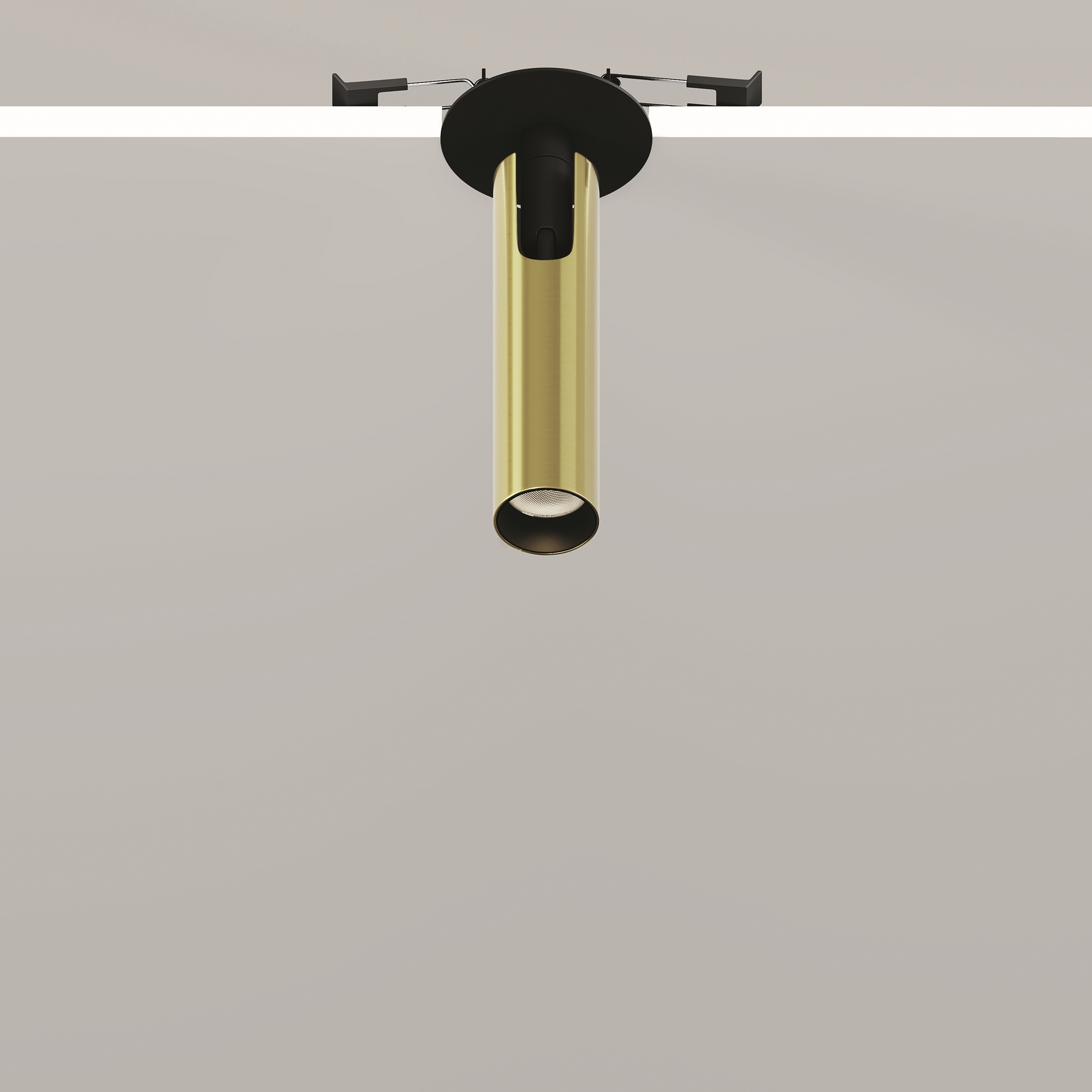 Дополнительная картинка Встраиваемый светильник Technical C141RS-L125-6W3K-BBS