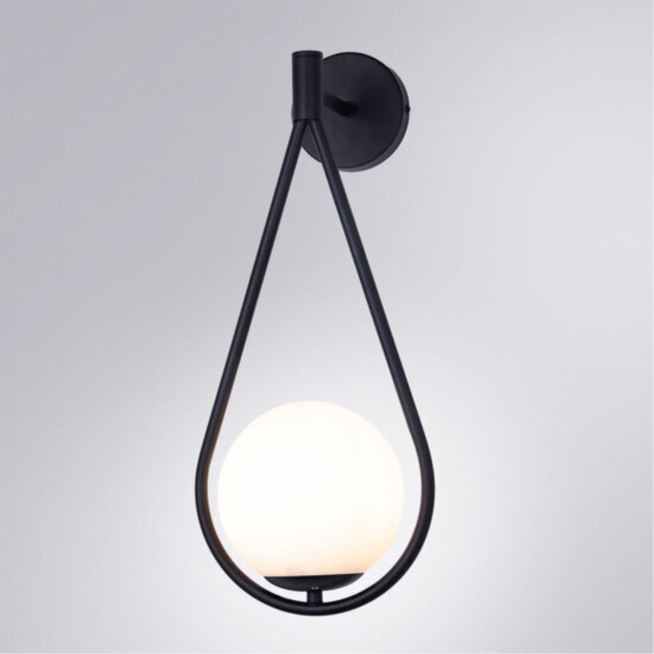 Картинка Настенный светильник Arte Lamp MATISSE A7765AP-1BK