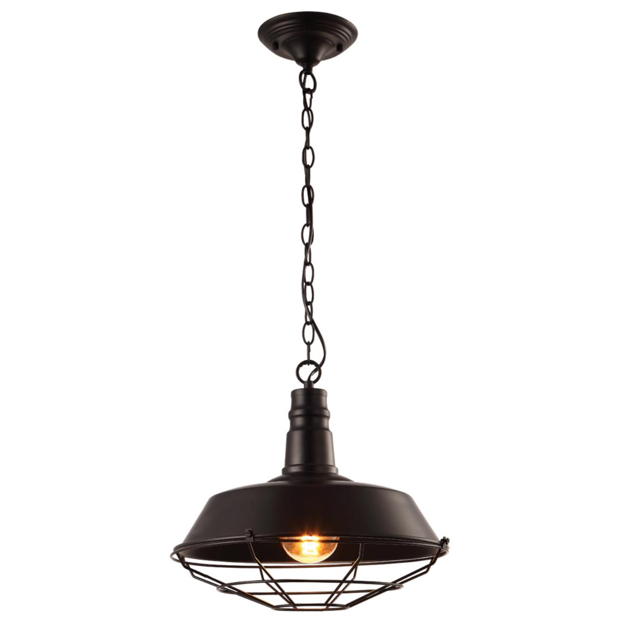 Подвесной светильник Arte Lamp Ferrico A9183SP-1BK — фото 5