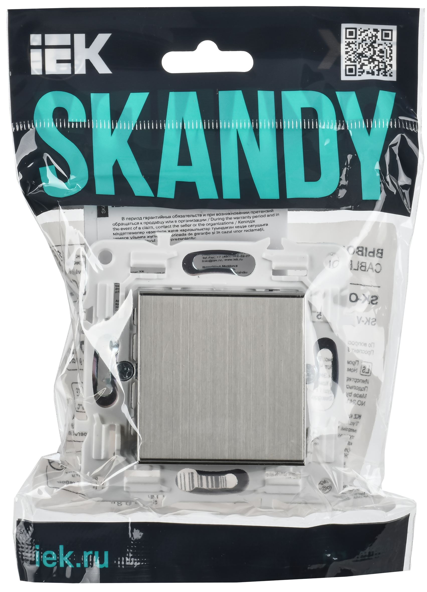 SKANDY Вывод кабеля SK-O01N никель IEK