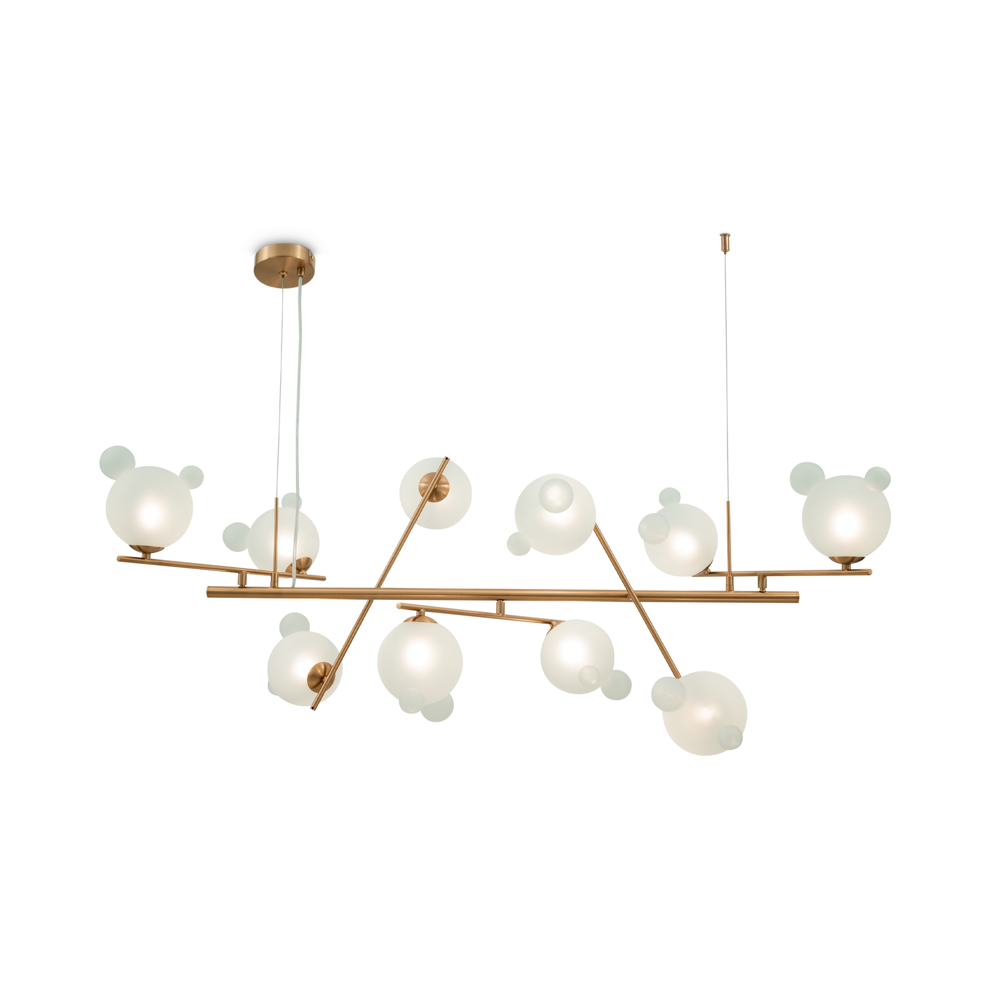 Дополнительная картинка Подвесной светильник Freya FR5374PL-10BS